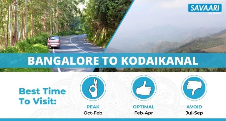 kodaikanal trip from bangalore