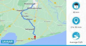 Bhubaneswar To Puri By Road - Distance, Time & Useful Travel Information