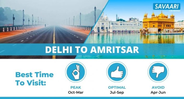 amritsar to delhi travel