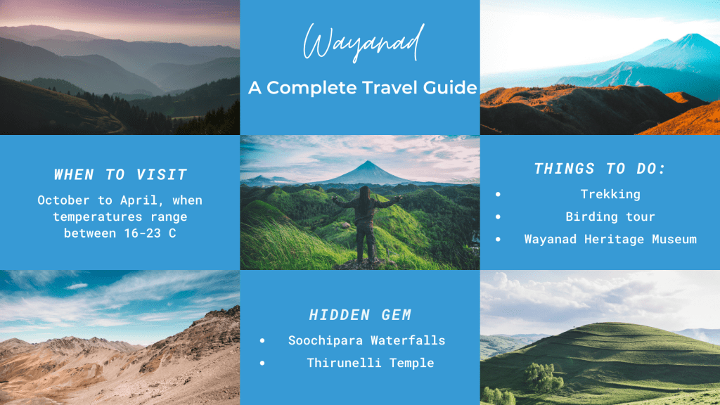 travel brochure of wayanad