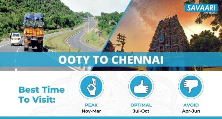 best way to travel to ooty from chennai