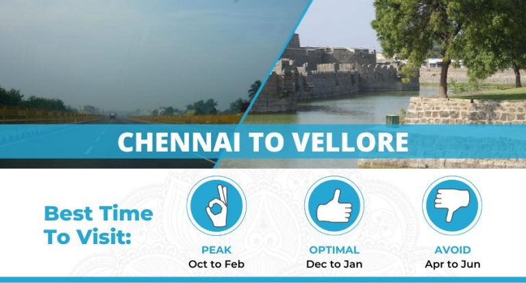 Chennai To Vellore By Road Distance Time And Useful Travel Information   Chennai Vellore Roadtrip 768x414 