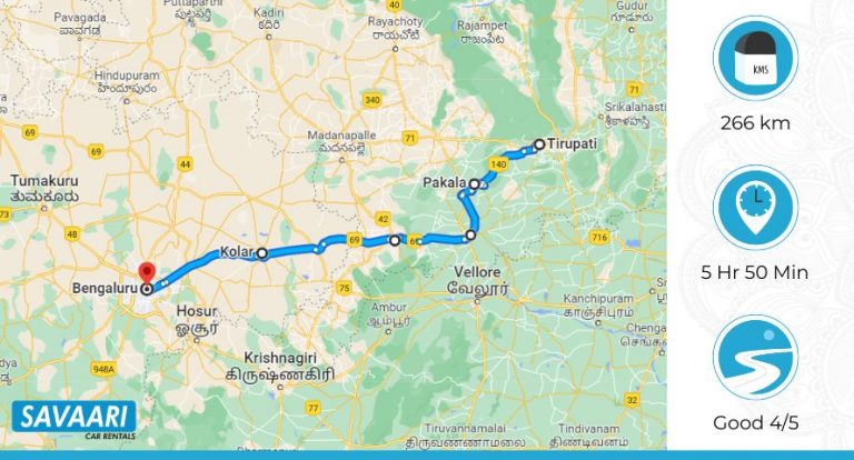 Tirupati to Bangalore Road Trip – Distance, Time and Useful Travel ...