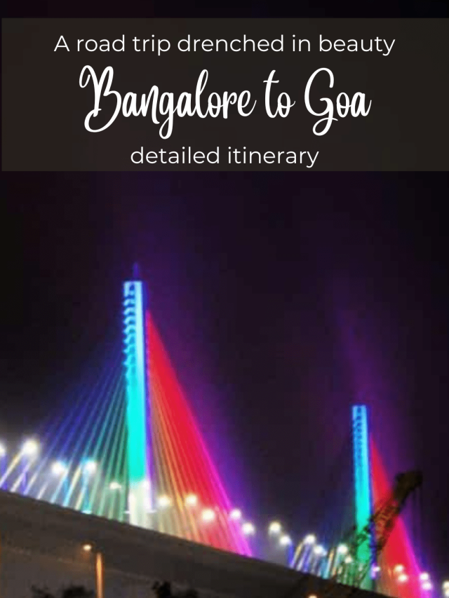 Bangalore to Goa road trip guide