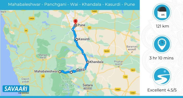 Mahabaleshwar to Pune by Road – Distance, Time and Useful Travel ...