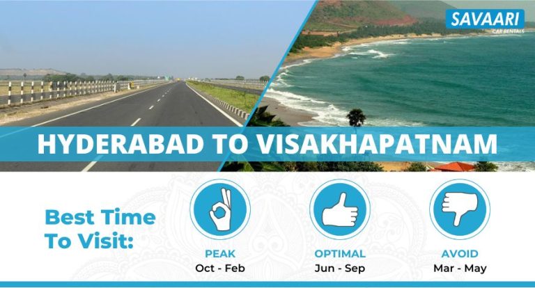 hyderabad to vizag tour plan