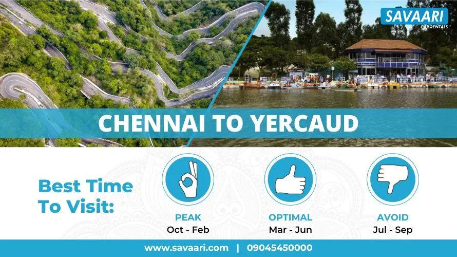 Chennai to Yercaud 