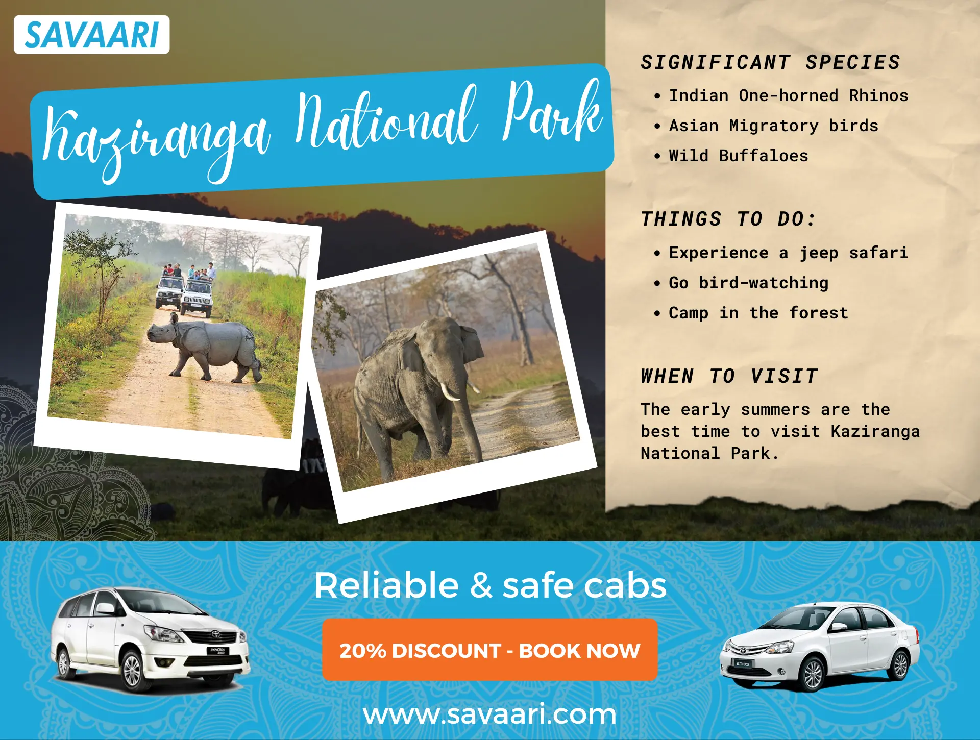 Things to do in Kaziranga National Park 