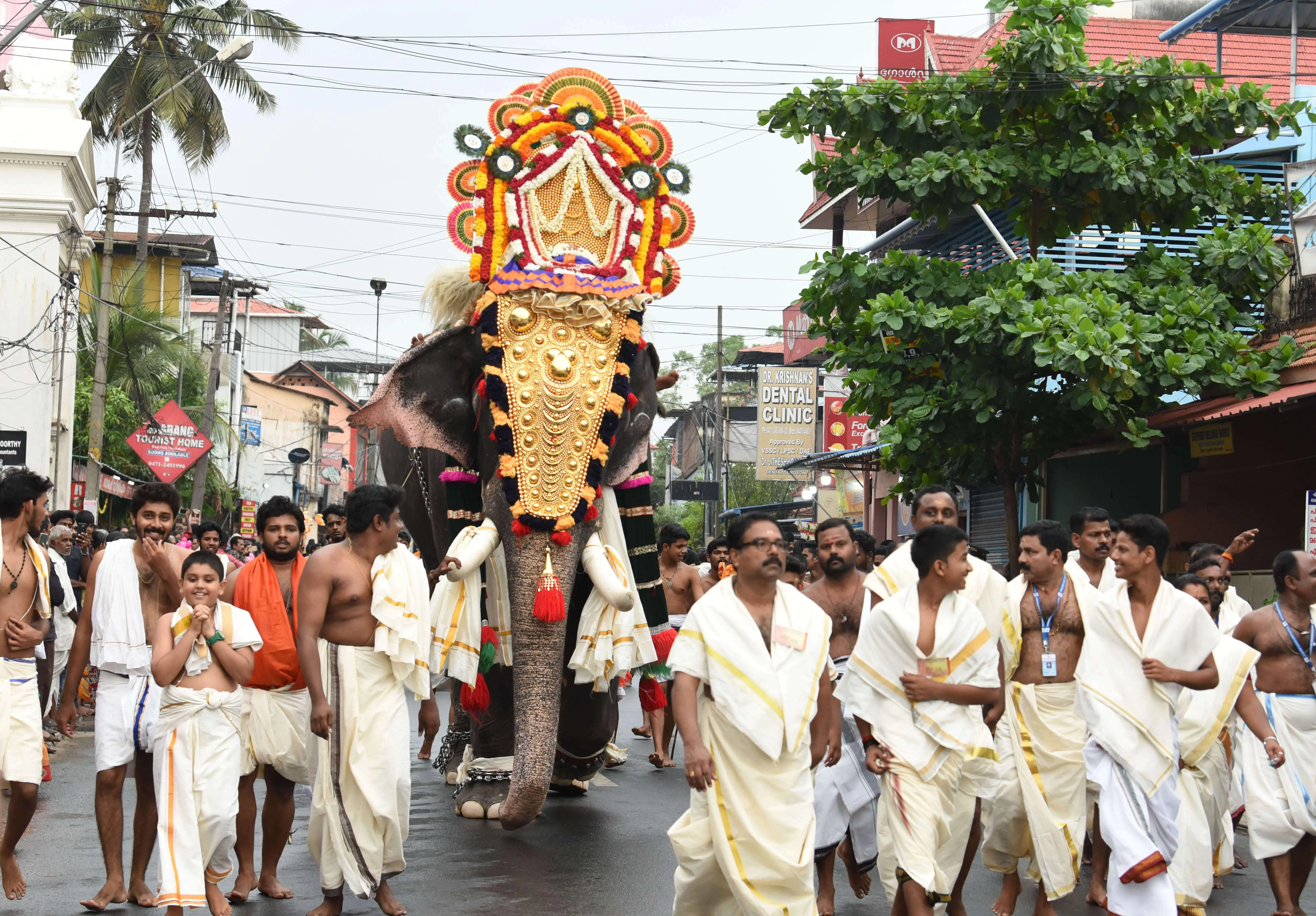 Painkuni Festival in Padmanabhaswamy Temple