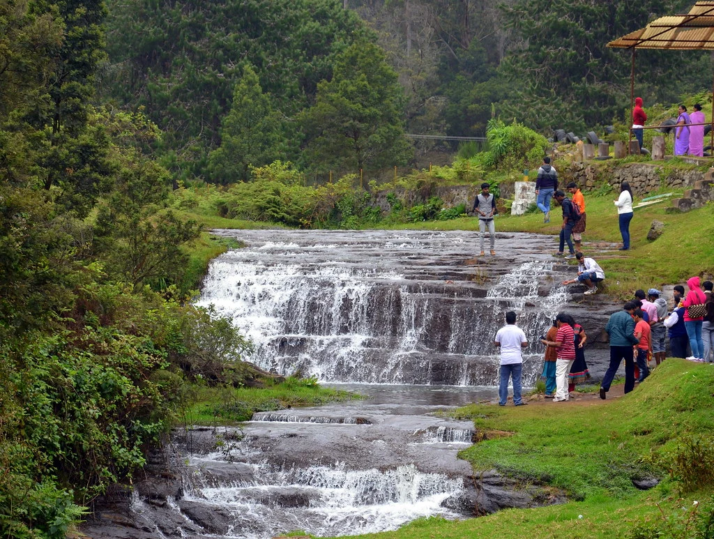 Pambar falls in Kodaikanal