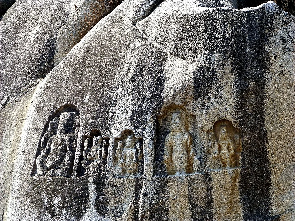 Barabar Caves Carvings at Kawa Dol