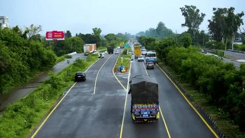 Grand truck road India