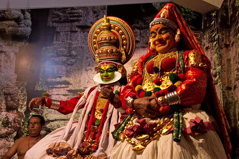 Kathakali dance performance in Trivandrum