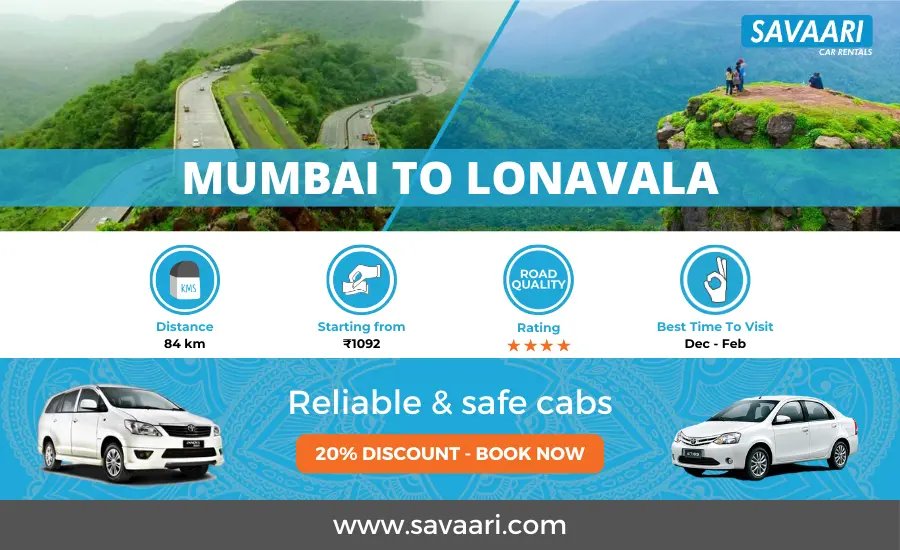 Mumbai to Lonavala cabs