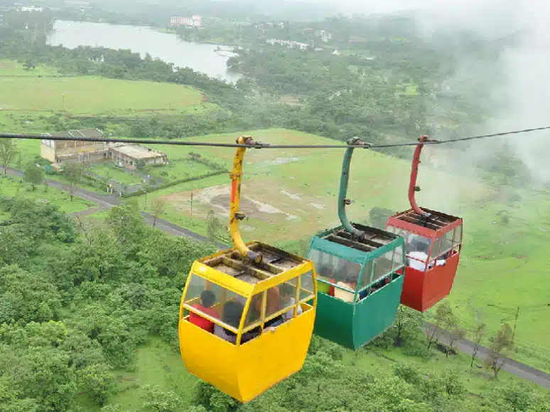 Cable car ride in Saputara