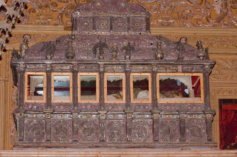 Casket of St Francis Xavier