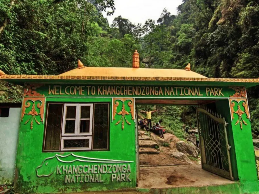 Khangchendzonga National Park entrance