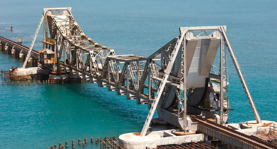 Pamban Bridge, Pamban