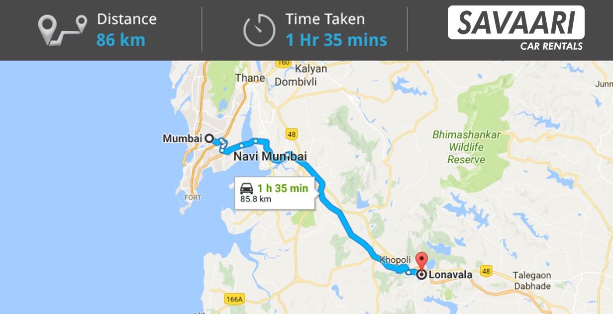 journey time mumbai to lonavala